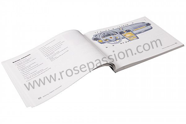 P99006 - User and technical manual for your vehicle in dutch 911 carrera / s 2005 for Porsche 997-1 / 911 Carrera • 2005 • 997 c2s • Coupe • Manual gearbox, 6 speed