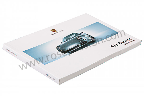P106067 - Manuale d'uso e tecnico del veicolo in inglese 911 carrera / s cabrio 2005 per Porsche 