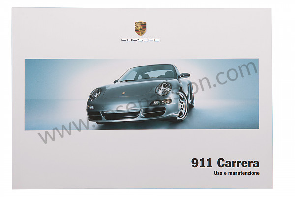P106071 - Manual de utilización y técnico de su vehículo en italiano 911 carrera / s cabrio 2005 para Porsche 997-1 / 911 Carrera • 2006 • 997 c4 • Cabrio • Caja manual de 6 velocidades