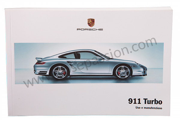 P145511 - Manuel utilisation et technique de votre véhicule en italien 911 turbo 2009 pour Porsche 