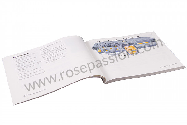 P106072 - User and technical manual for your vehicle in spanish 911 carrera / s cabrio 2005 for Porsche 997-1 / 911 Carrera • 2006 • 997 c4s • Cabrio • Automatic gearbox
