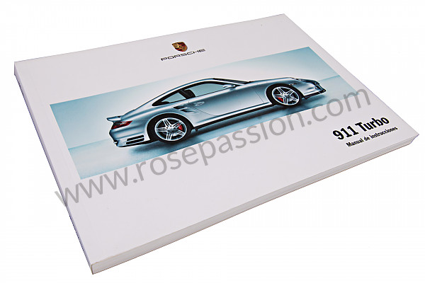 P145509 - Manuale d'uso e tecnico del veicolo in spagnolo 911 turbo 2009 per Porsche 