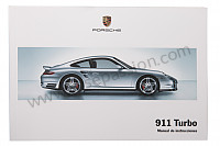 P145509 - Manuel utilisation et technique de votre véhicule en espagnol 911 turbo 2009 pour Porsche 