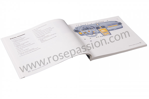 P106073 - Manuale d'uso e tecnico del veicolo in olandese 911 carrera / s cabrio 2005 per Porsche 