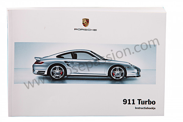P130206 - Manuel utilisation et technique de votre véhicule en hollandais 911 turbo 2008 pour Porsche 997 Turbo / 997T / 911 Turbo / GT2 • 2008 • 997 turbo • Cabrio • Boite manuelle 6 vitesses